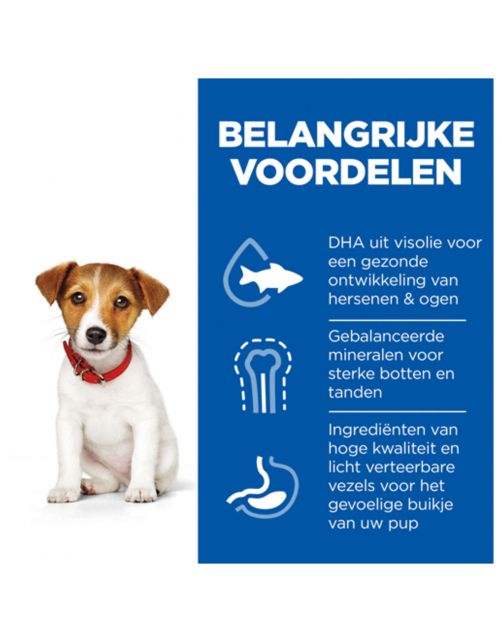 Hill's Canine Puppy Small Mini - Hondenvoer - Kip 1.5 kg