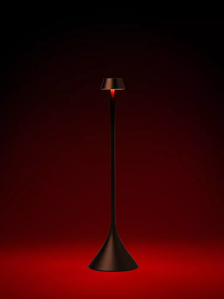 LEXON LED Lampe STELI 28,6cm Bronze kupfer