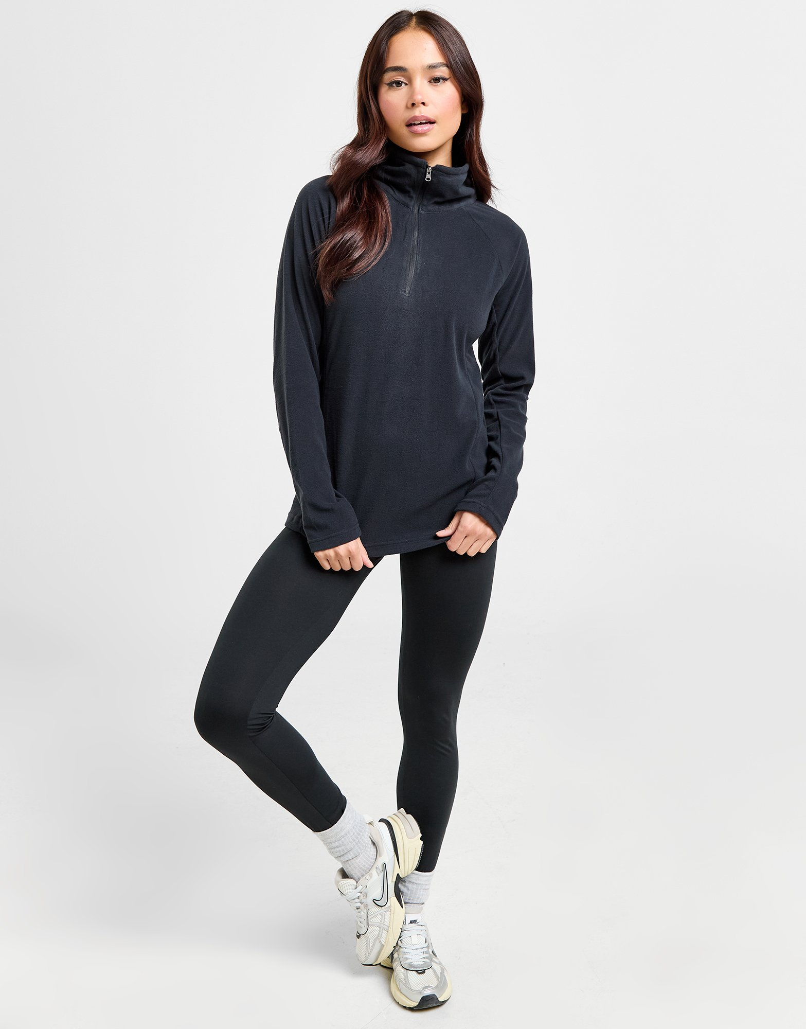 Columbia Haut Glacial Polar 1/4 Zippé Femme