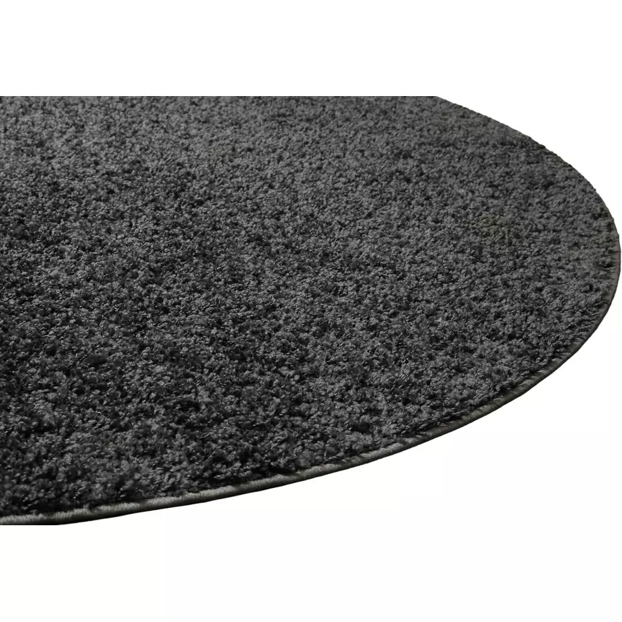 Wecon home basics Hochflorteppich Greta anthrazit grau