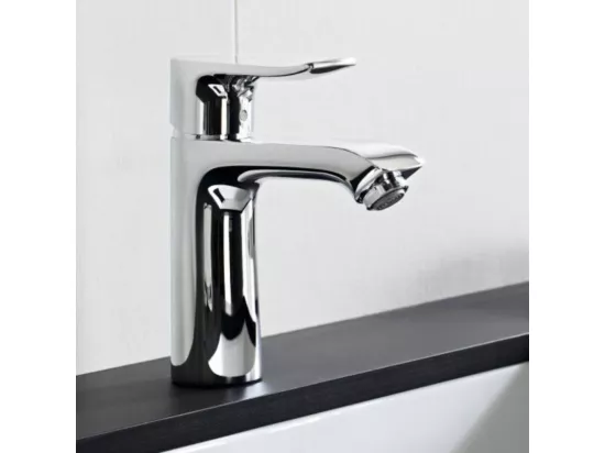 Mitigeur lavabo HANSGROHE 110 chrome + nettoyant Briochin