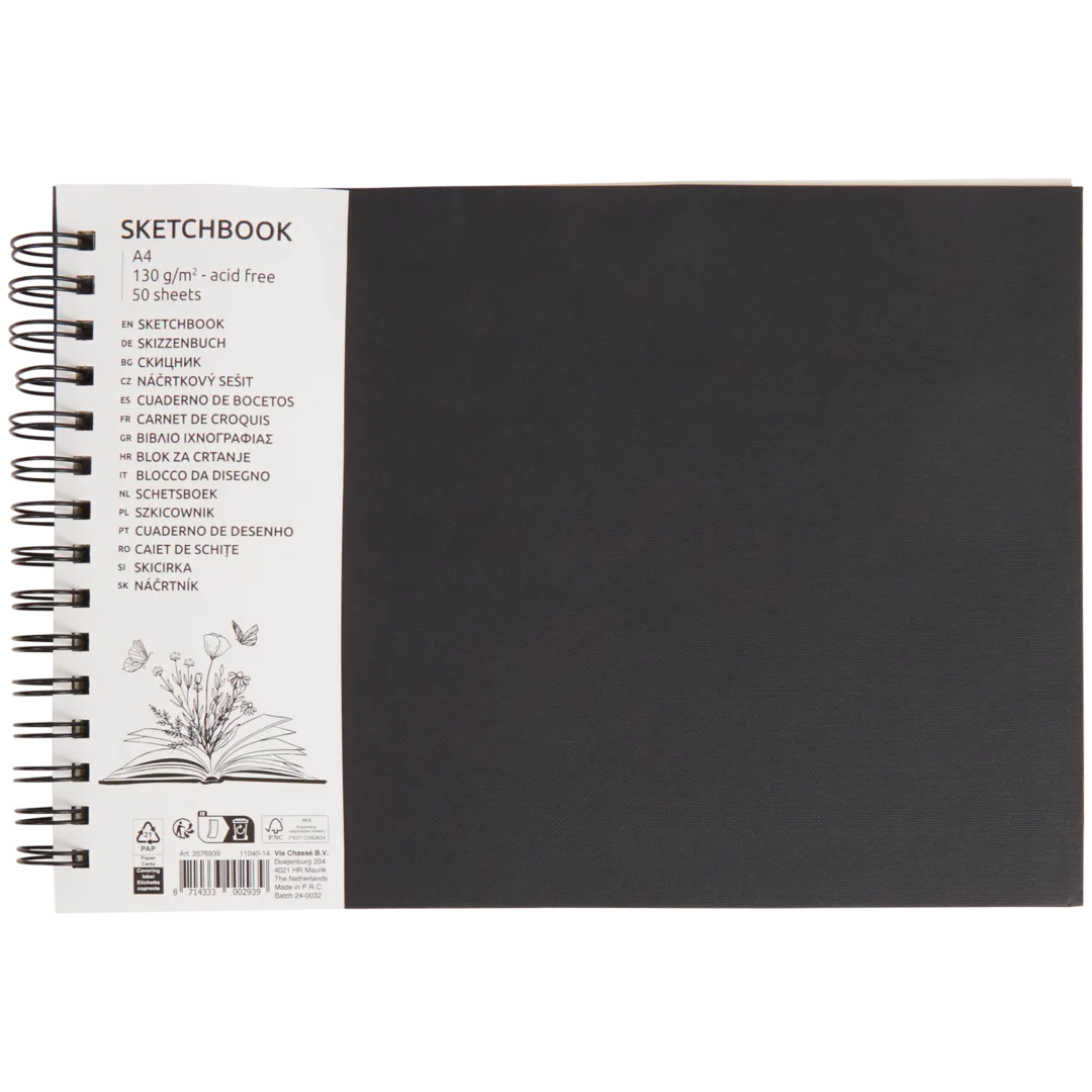 Carnet à croquis A4