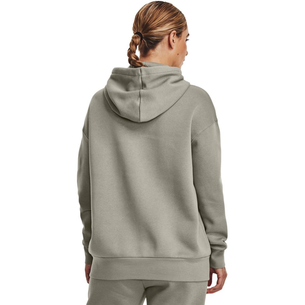 Under Armour ESSENTIAL FLC OS - Sweat Femme vert