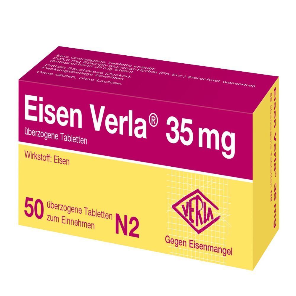 Eisen Verla® 35 mg Tabletten