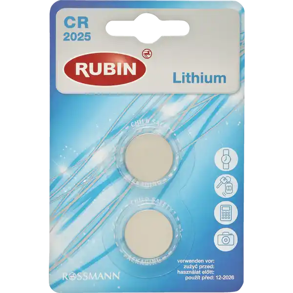 CR2025 Lithium Knopfzelle