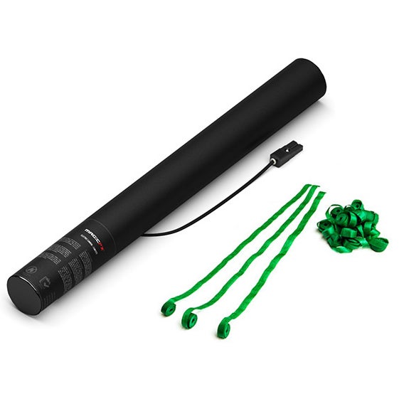 Magic FX ES03DG Electric Streamer Cannon 50cm donker groen