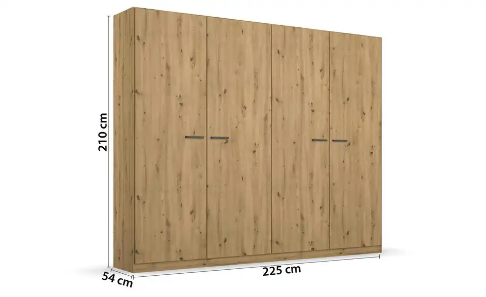 Drehtürenschrank Florenz 226 cm