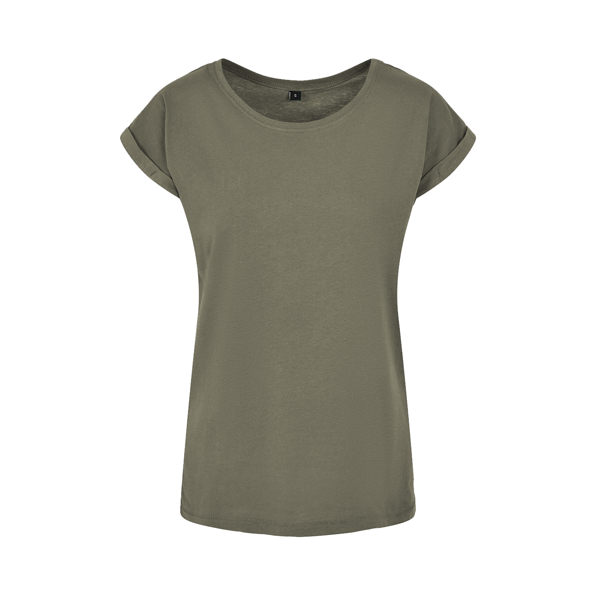BUILD YOUR BRAND BY021 - T-shirt Femme Élégance Coton Léger