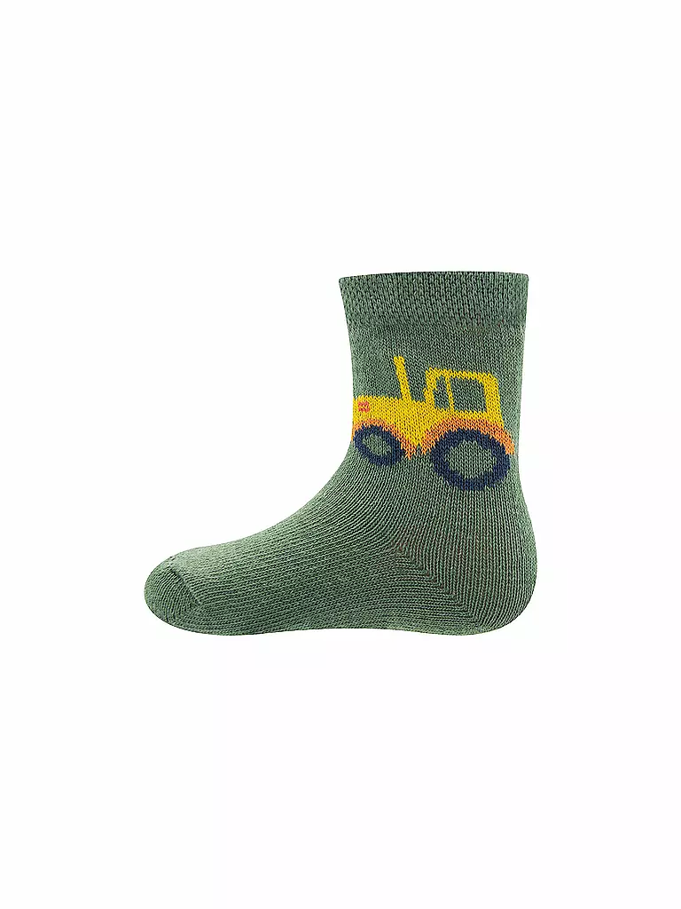 EWERS Jungen Socken 3er Pkg khaki beige