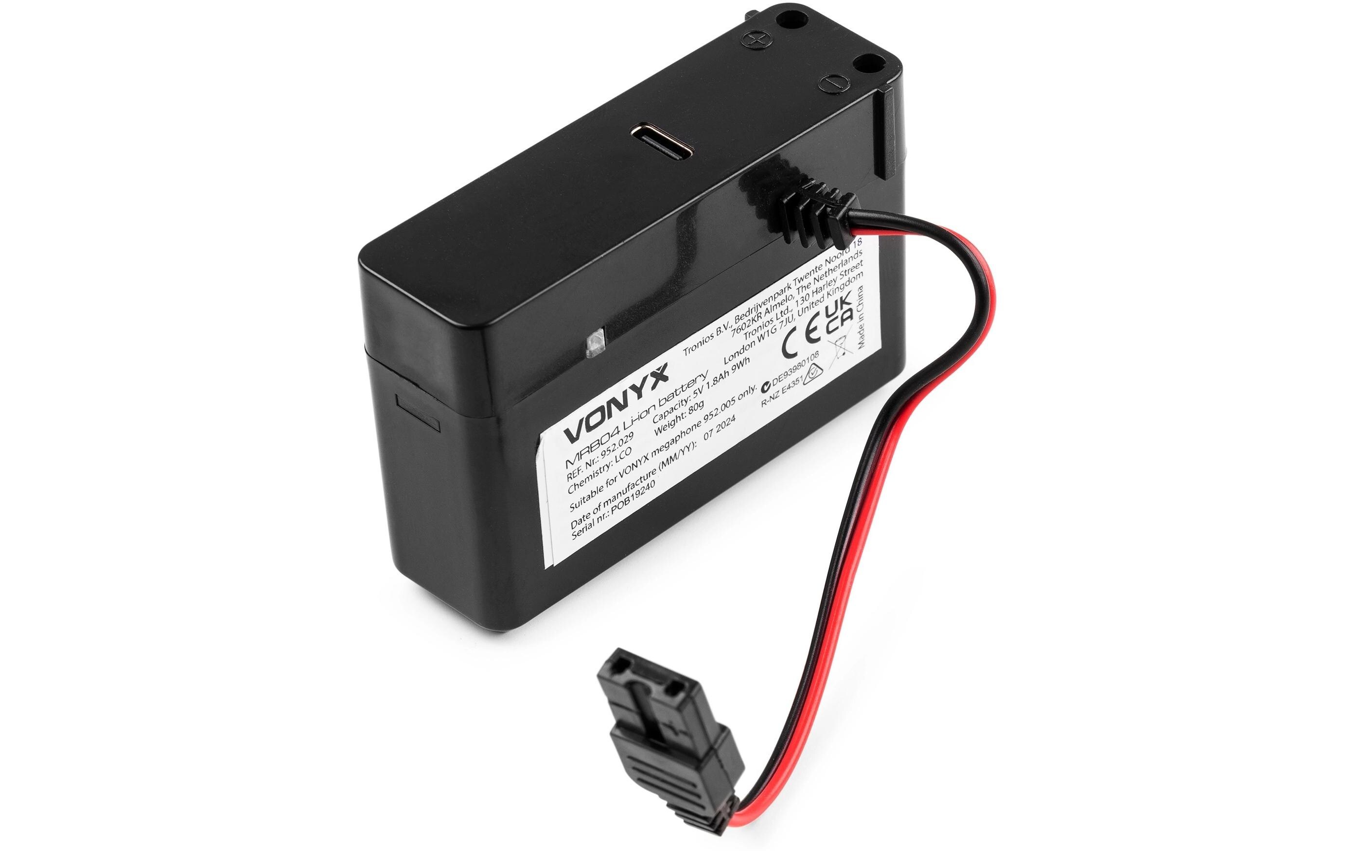 Akku Pack MRB04Akku für MEG025 Megaphon