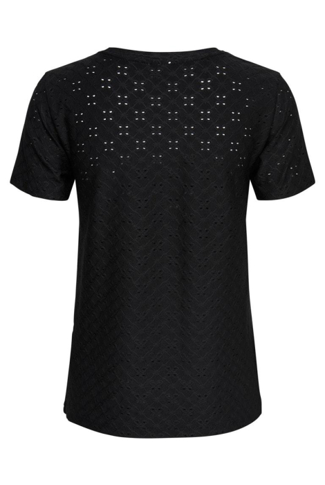 Jacqueline de Yong zwarte dames t-shirt