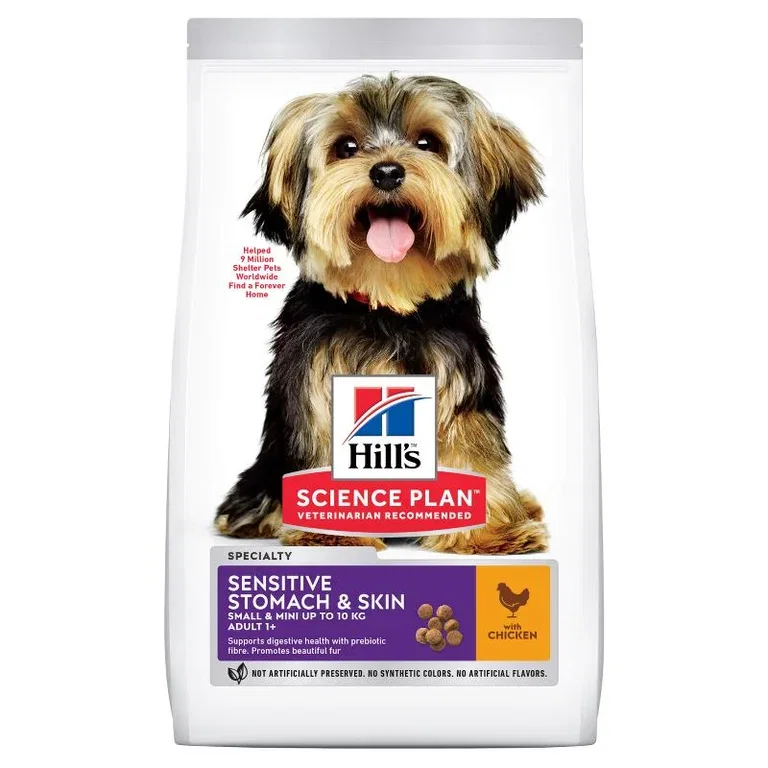 Hills Hill's Sensitive stomach & skin Small & Mini Adult 1,5 kg