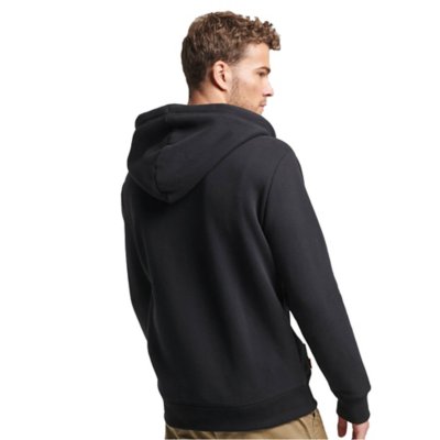 Sweatshirt zippé à capuche homme Essential Logo SUPERDRY