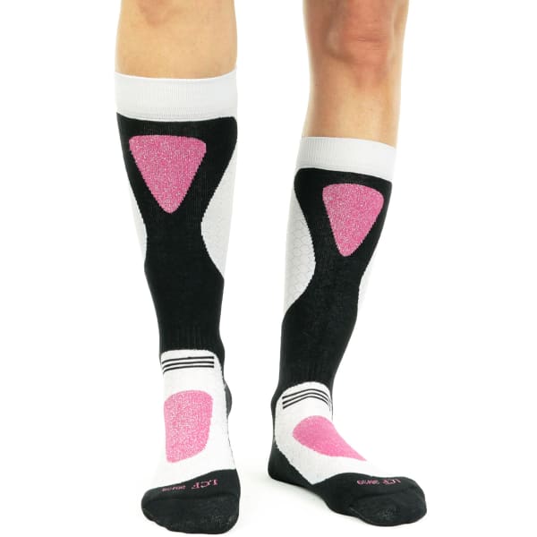Chaussette de ski LA CHAUSSETTE DE FRANCE BIOCERAMIC PINK