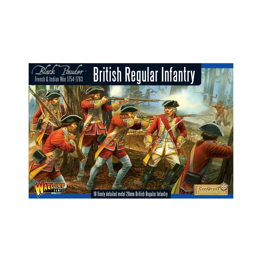 French Indian War 1754-1763: British Regular Infantry