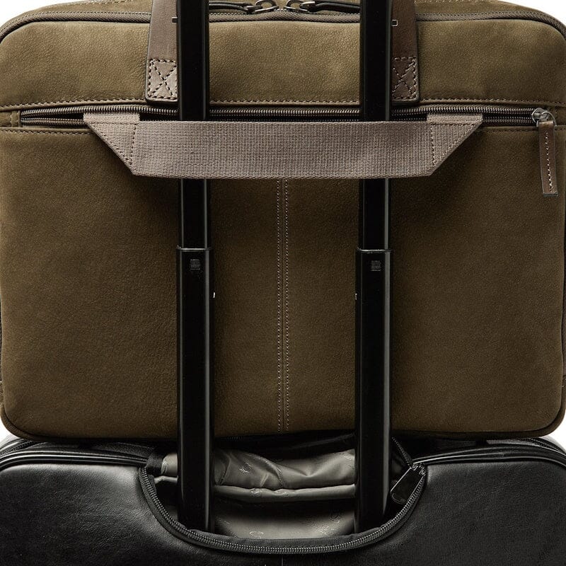 Castelijn & Beerens Nubuck Laptoptas RFID 15,6