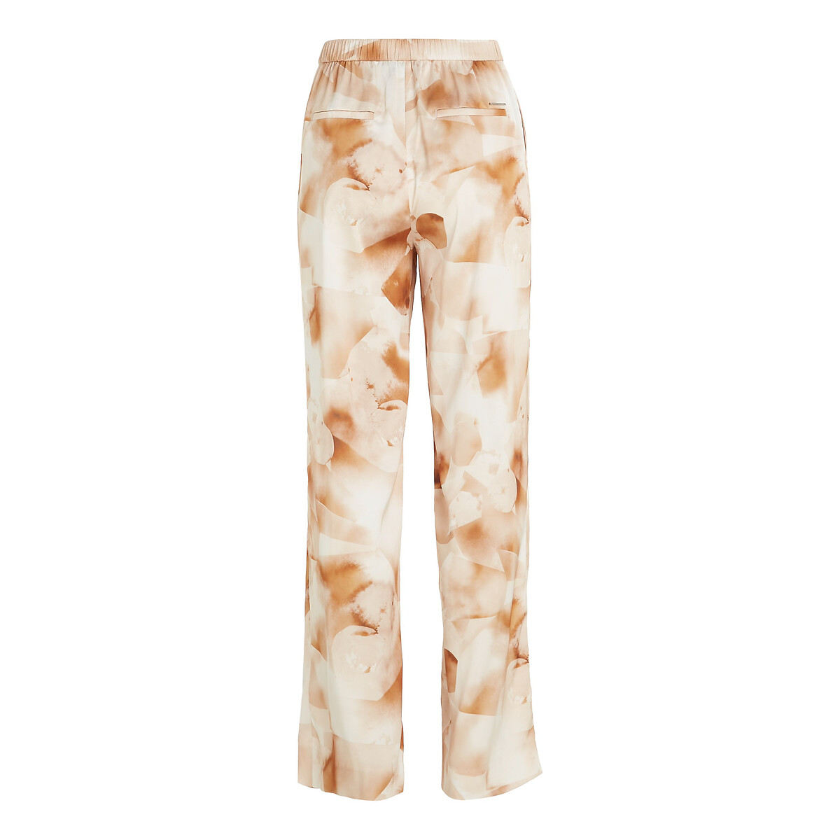 CALVIN KLEIN<br>Wijde, bedrukte broek