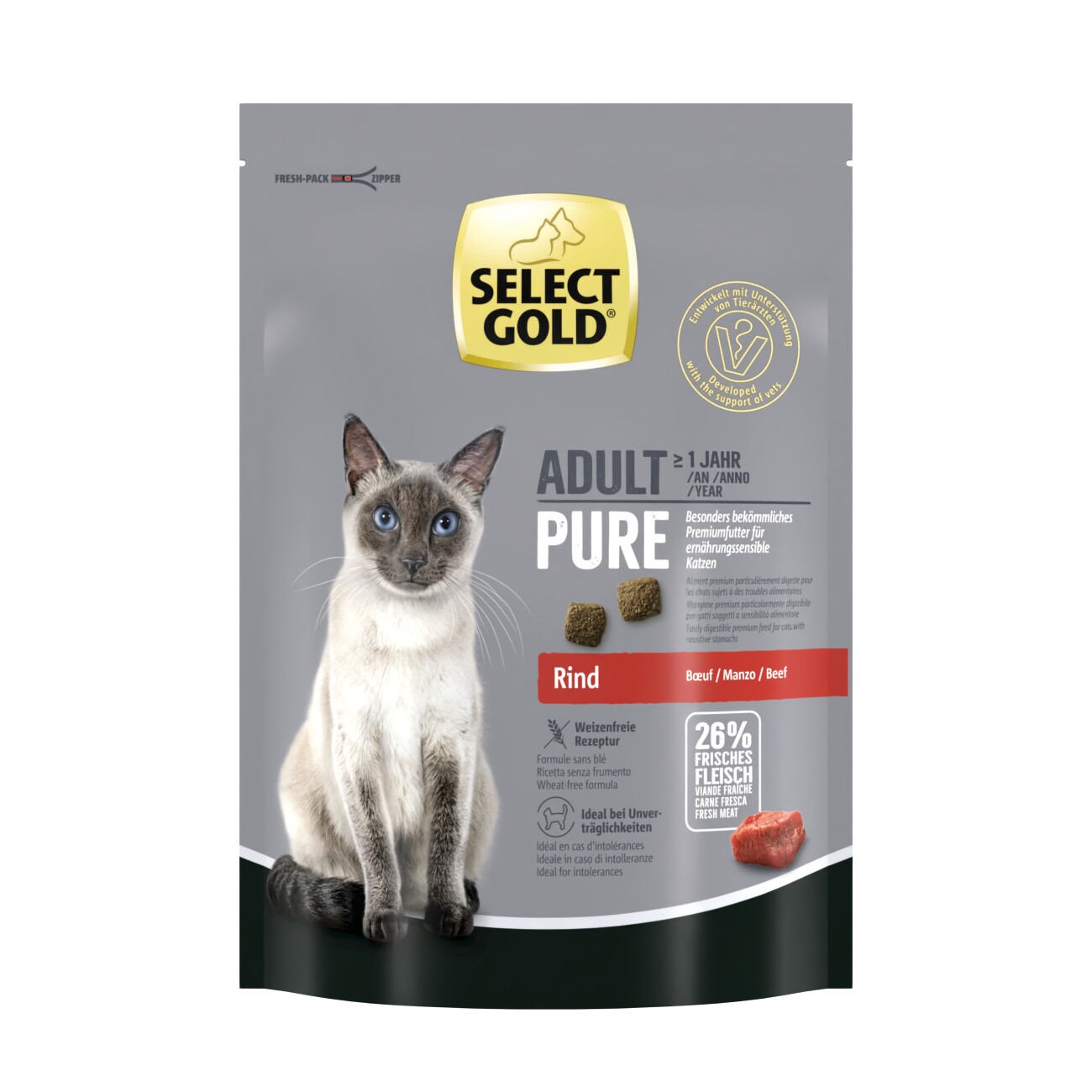 SELECT GOLD Pure Adult Rind 300 g