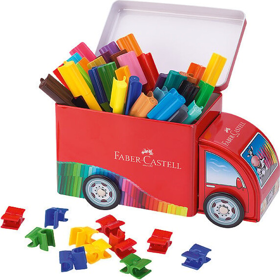 Faber Castell - Tusser I Bil - 33 Farver