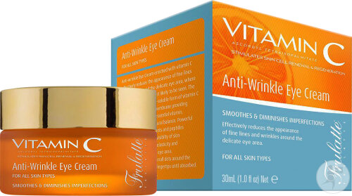 Arganicare Crème Anti-Rides Contour Des Yeux À La Vitamine C Pot 30ml