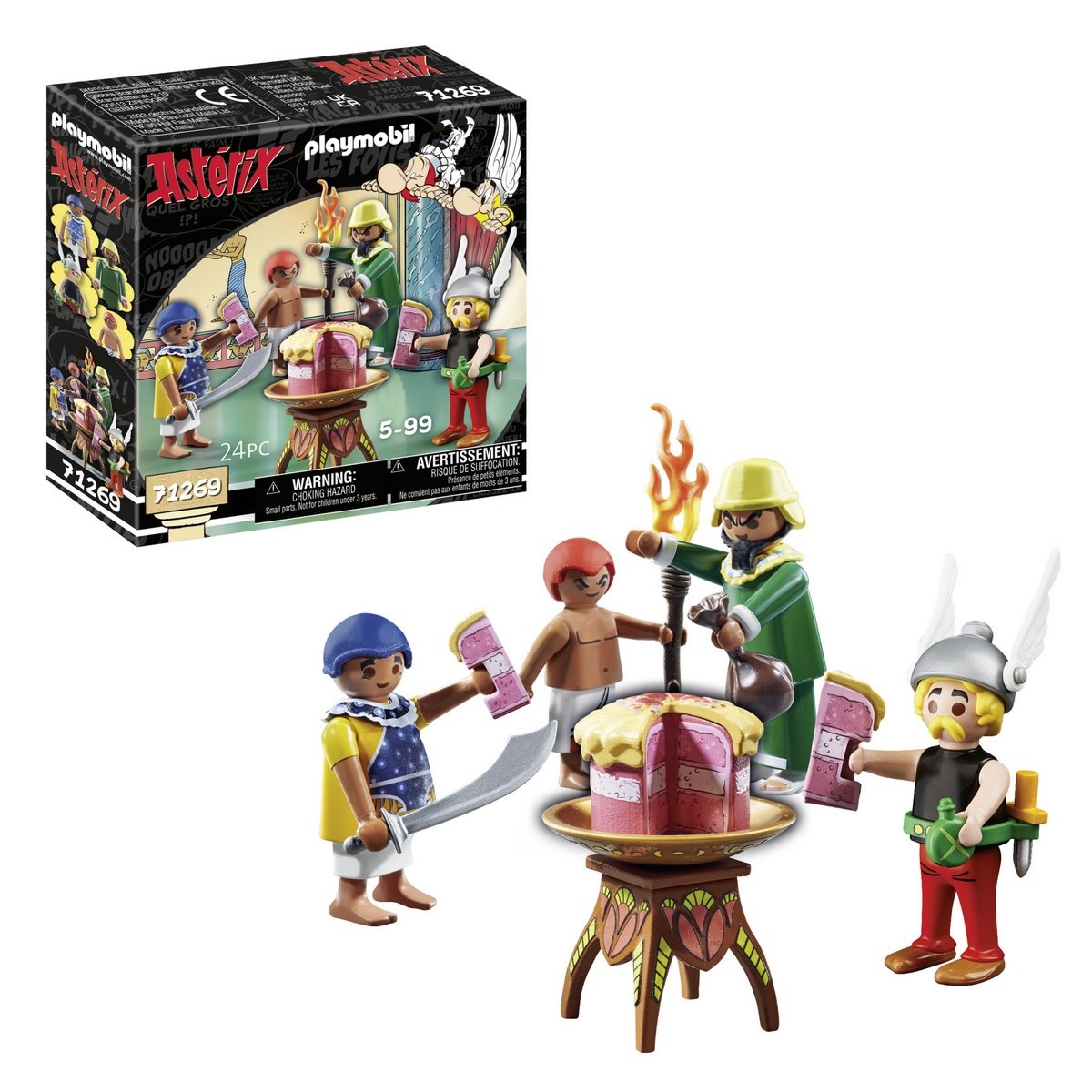 Amonbofis gâteau empoisonné Playmobil Astérix 71269