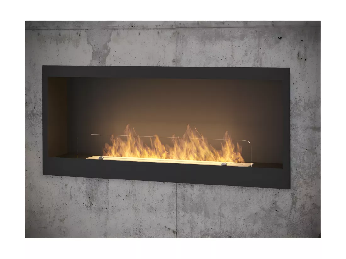 INSIDE 1200 Infire cheminée au bioéthanol encastrable avec verre