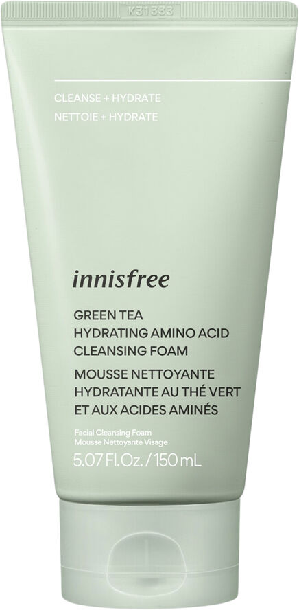 Innisfree Green Tea Hydrating Amino Acid - Cleansing Foam