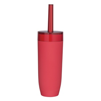 Sealskin Bloom toiletborstelhouder rood