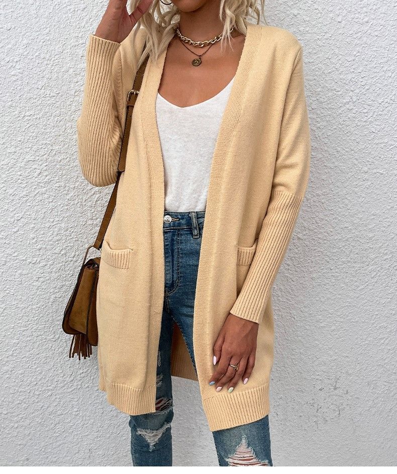 Pinkkus - Open-front effen vest