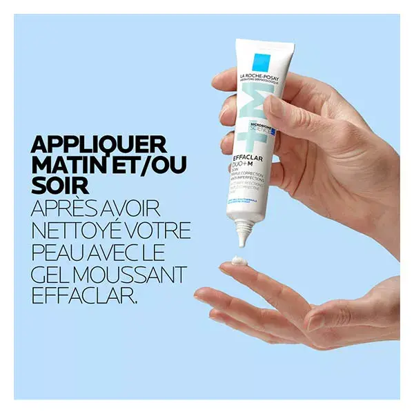 La Roche-Posay Effaclar DUO+M 40ml + Gel de Limpeza Facial Purificante 50ml Grátis
