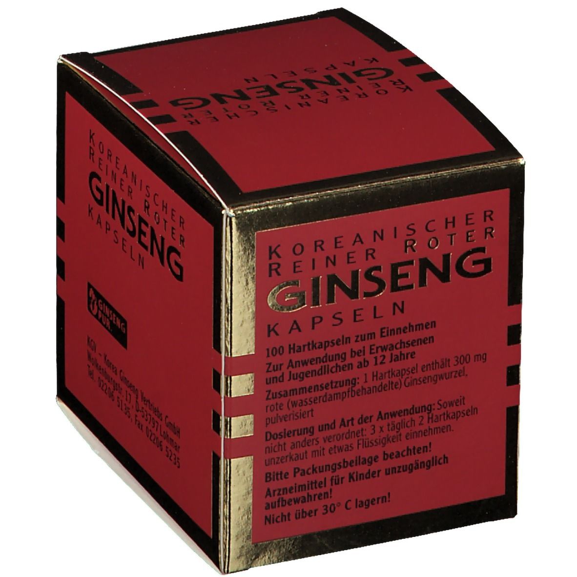 ROTER GINSENG Kapseln 300 mg