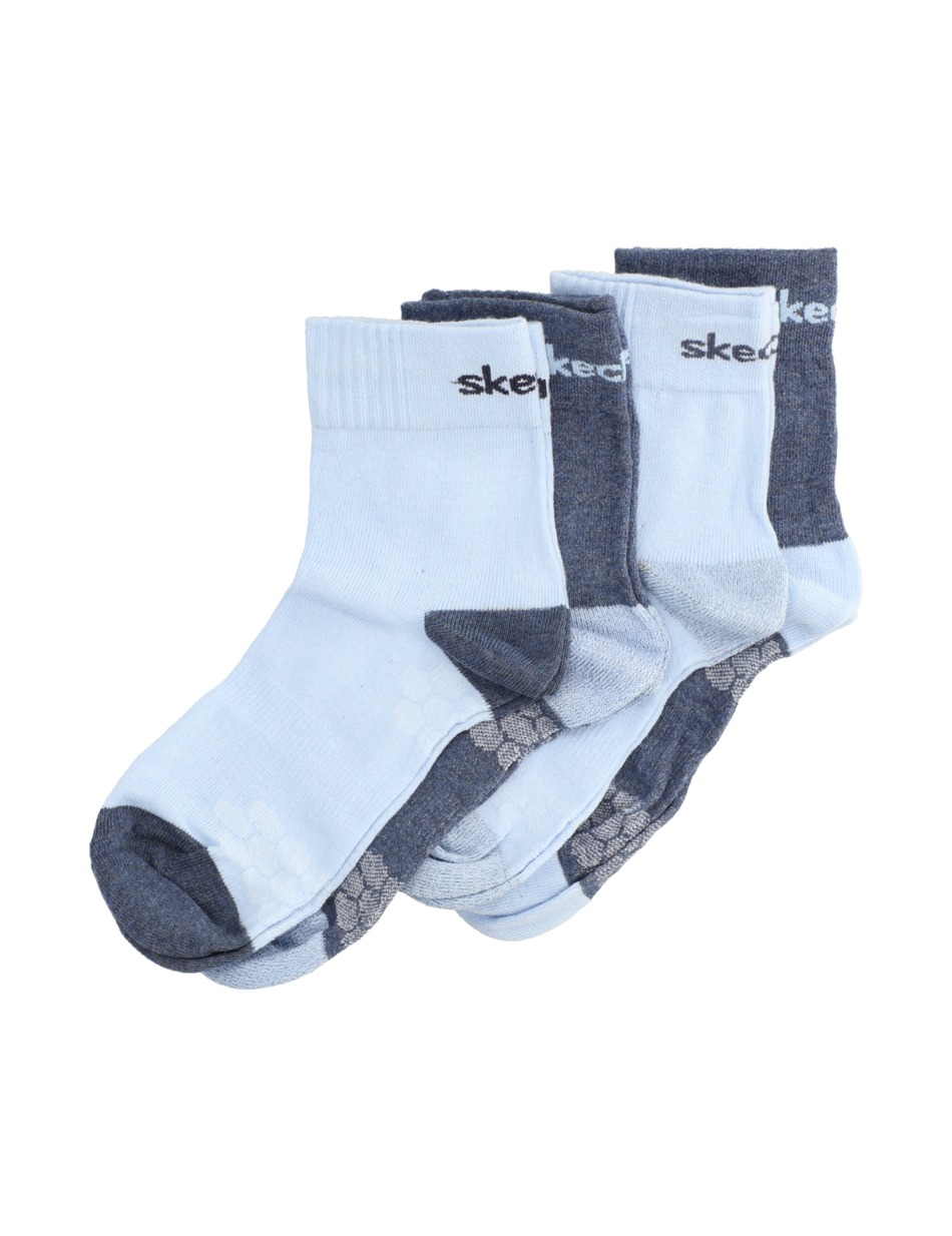 MESH VENTILATION GLOW SOCKS 4P