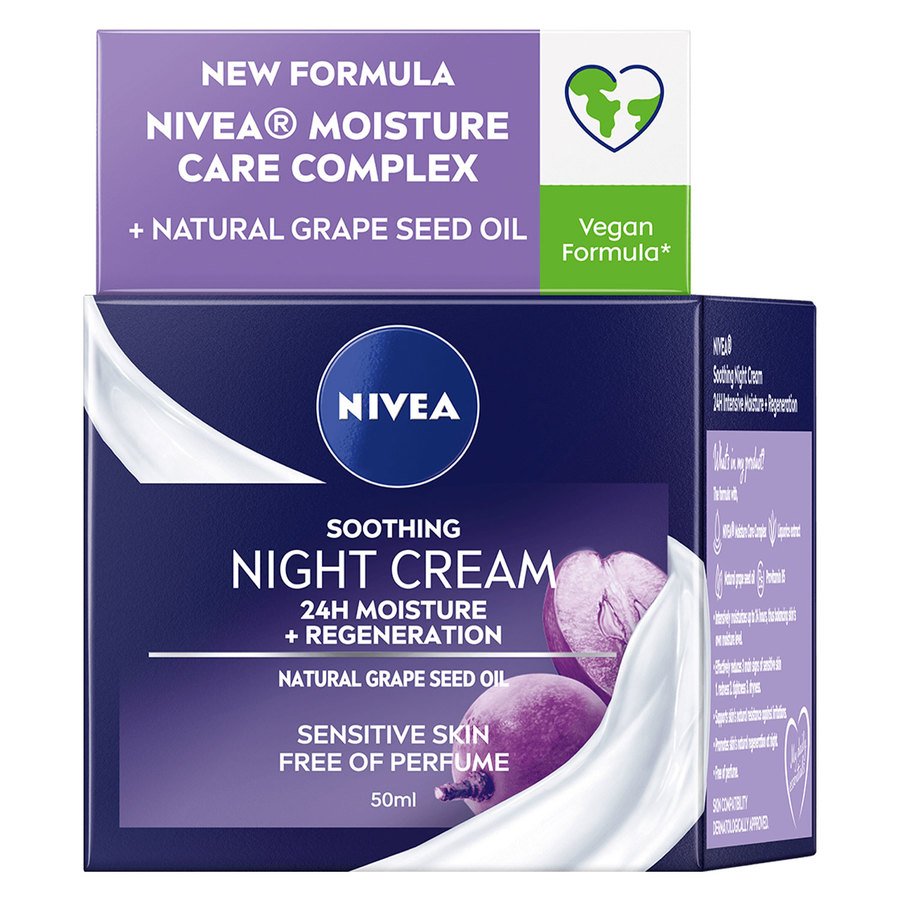 NIVEA Sensitive Soothing Night Cream 50ml