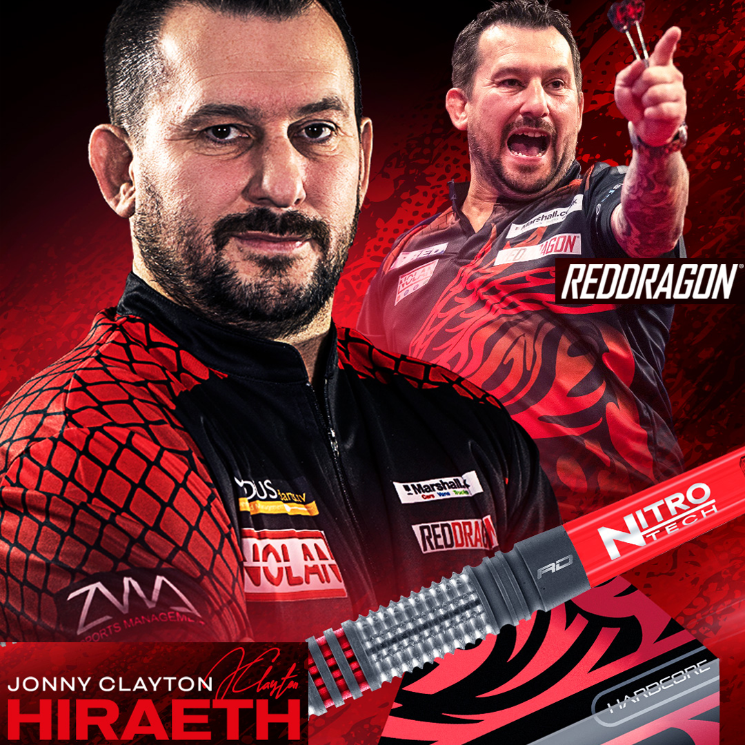 Red Dragon - Jonny Clayton Hiraeth - Softdart