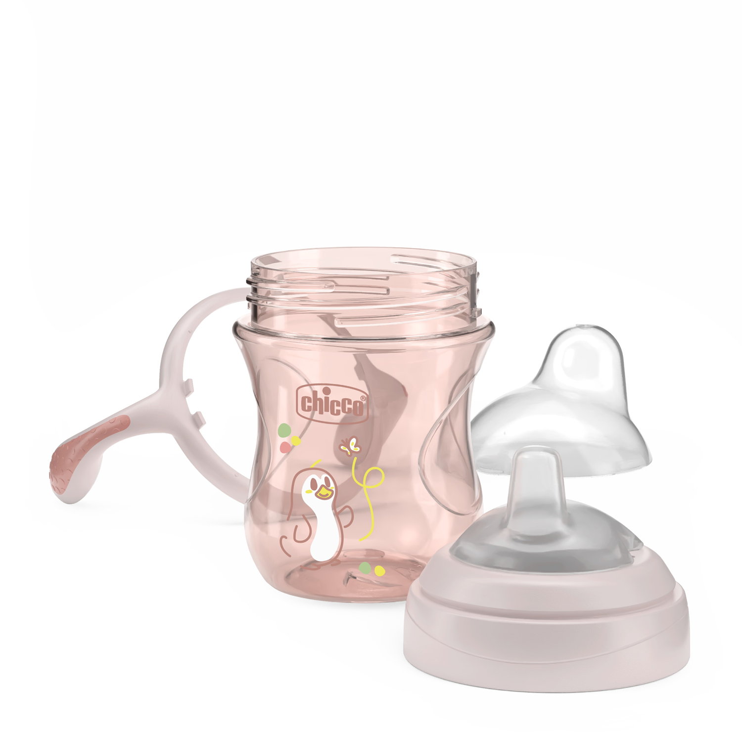 CHICCO TRANSITION Cup Pink 4m  1 Stk