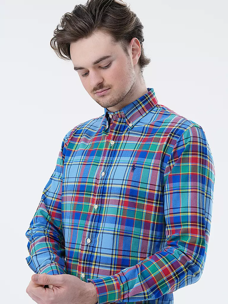POLO RALPH LAUREN Hemd Custom Fit  blau