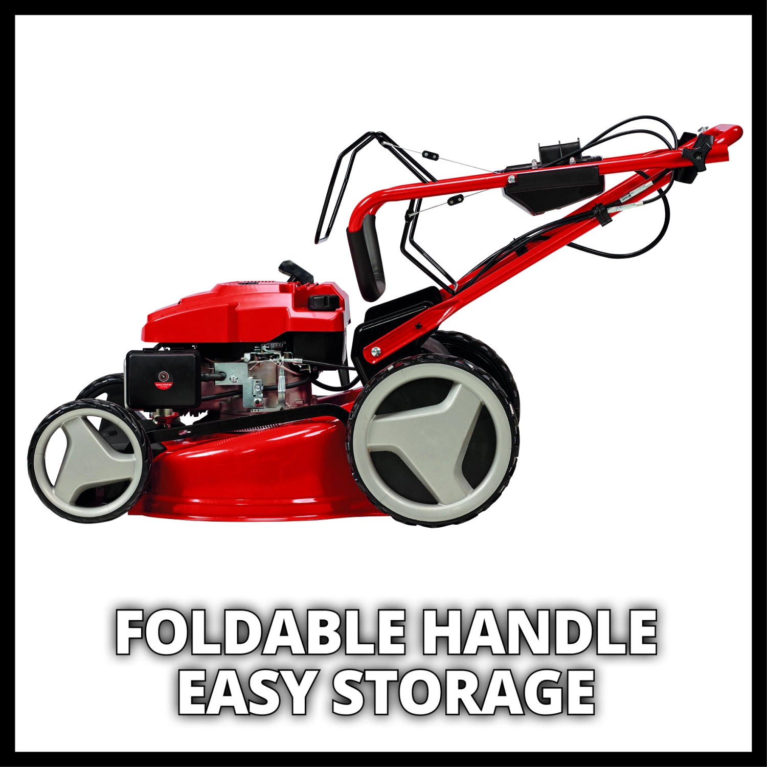 Einhell GC-PM 46 SM HW-E Li Benzine Grasmaaier - 146cc - 65L - 46cm