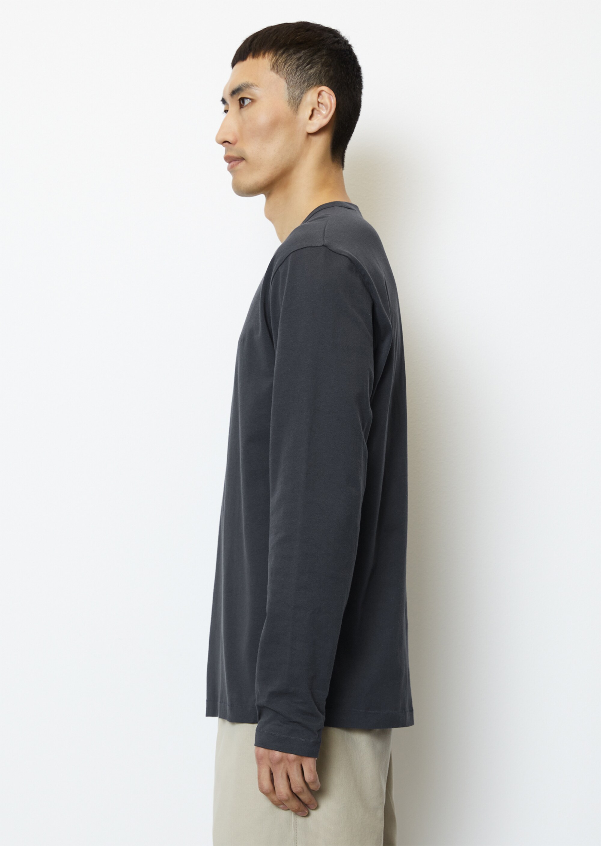 Longsleeve regular aus schwerer Jersey-Qualität
