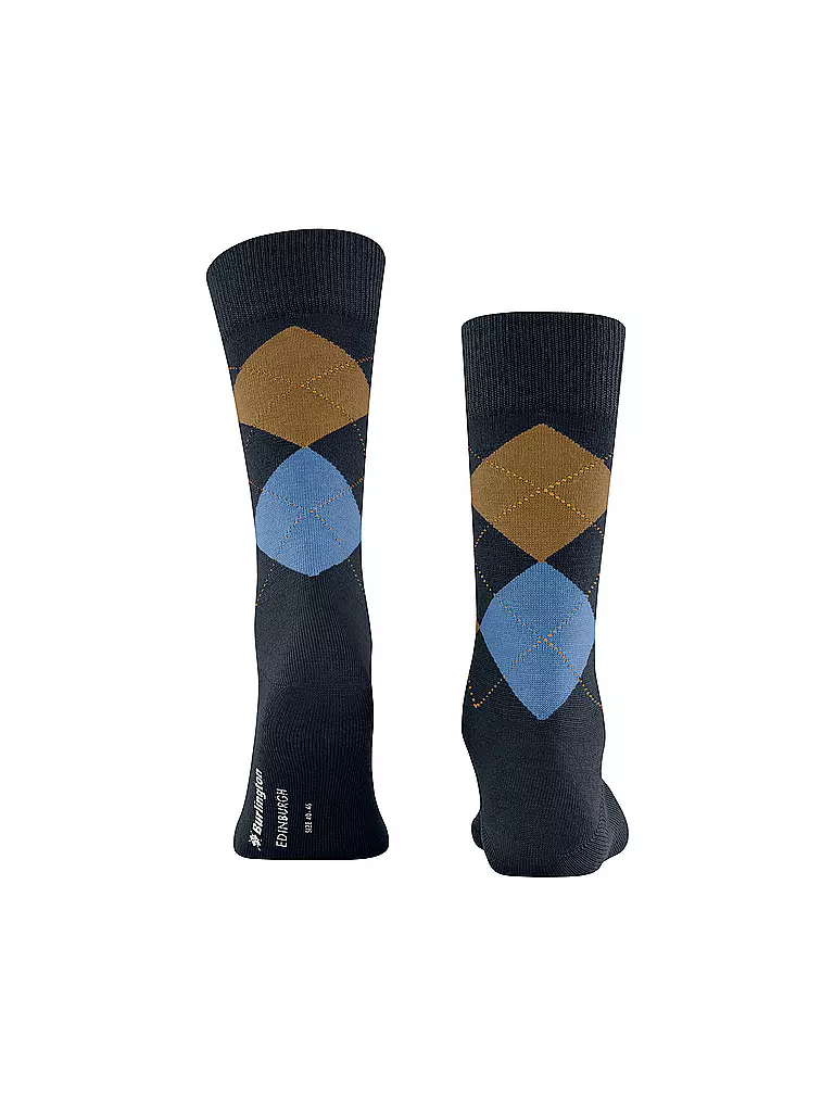 BURLINGTON Herren Socken EDINBURGH 40-46 dark night dunkelblau