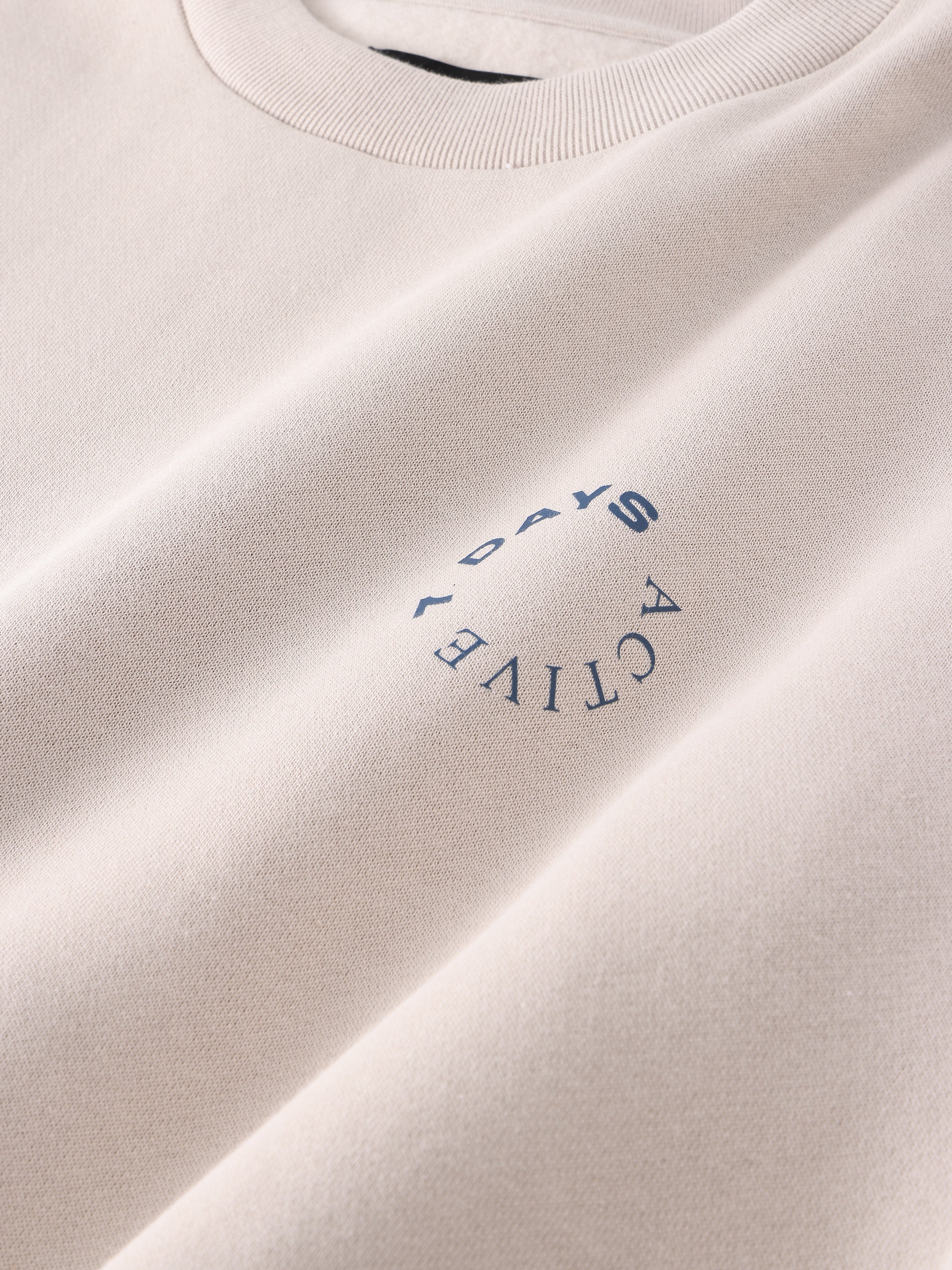 7 DAYS ACTIVE  Organic sweatshirt - Silver Gray