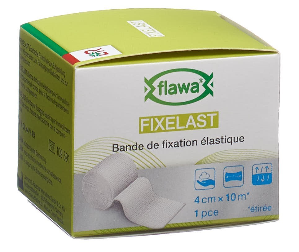 FLAWA Fixelast Fixierbinde 4cmx10m 1 Stk