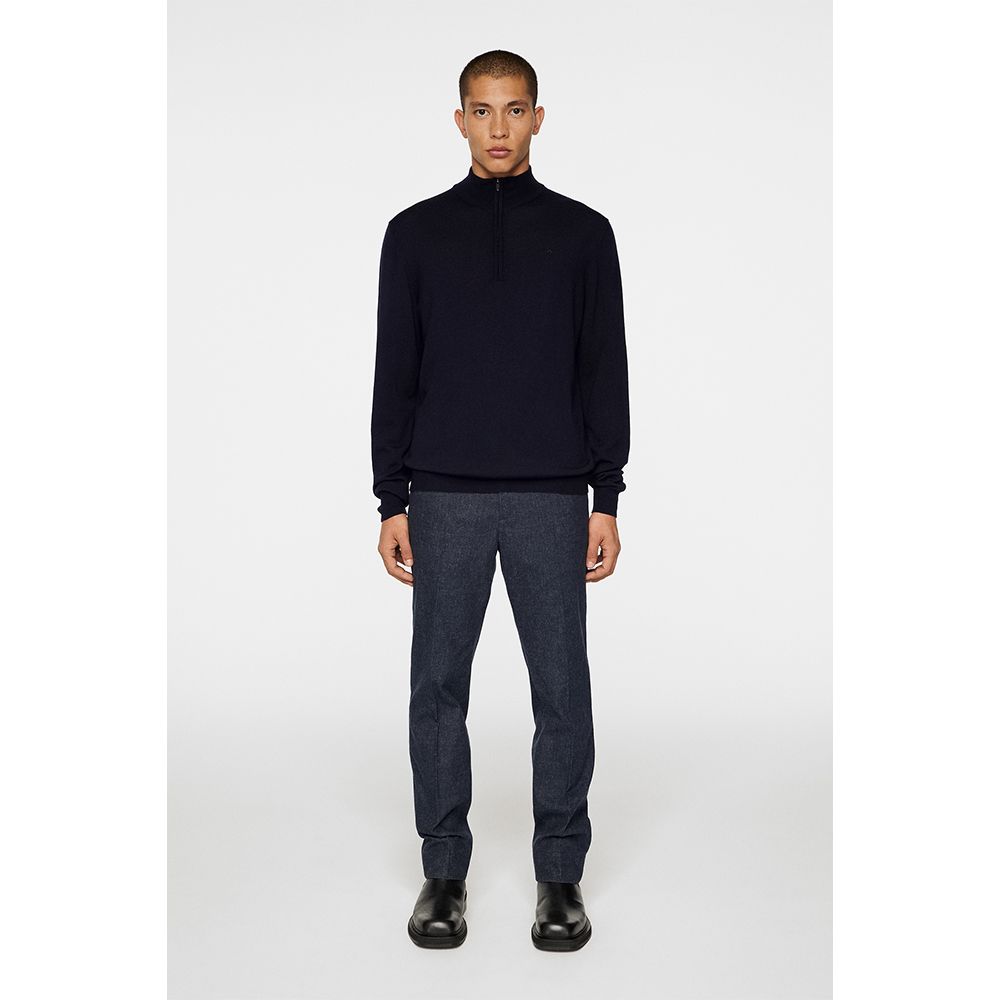 Kiyan Quarter Zip Genser Herre Navy