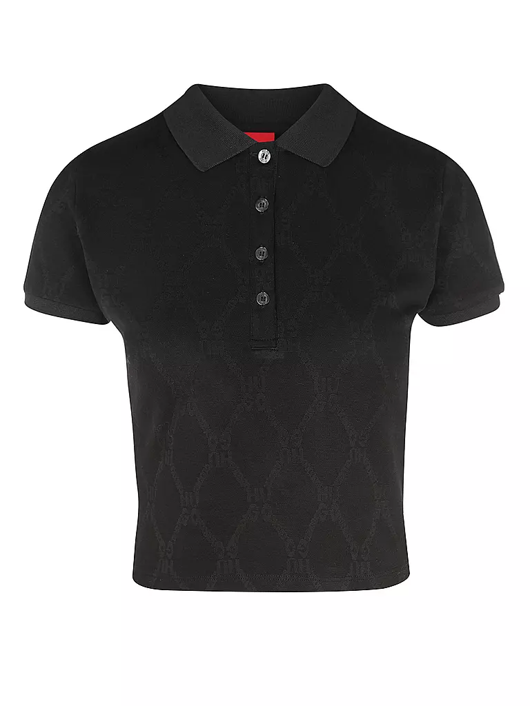 HUGO Poloshirt DELGIUDE schwarz
