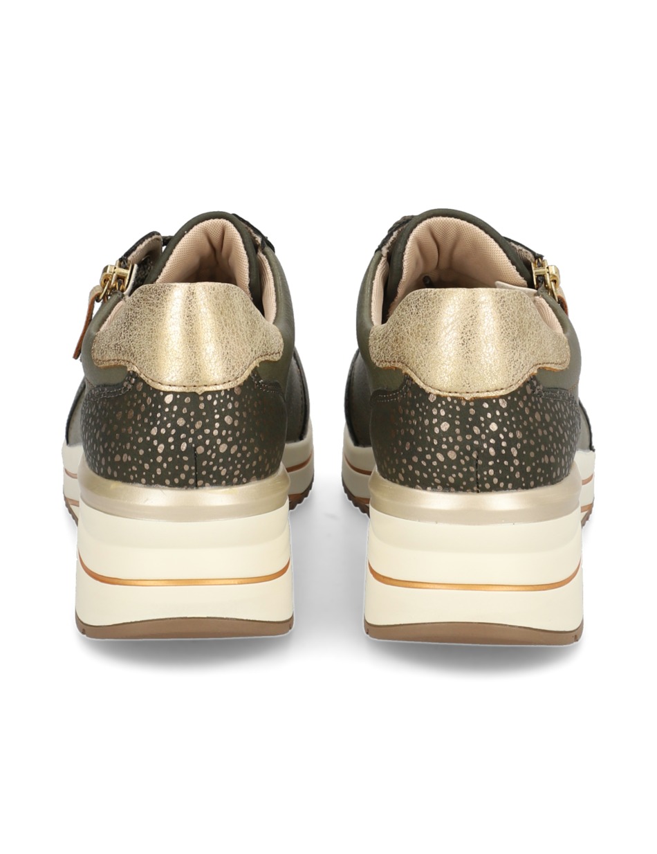 Lederkombination Sneaker