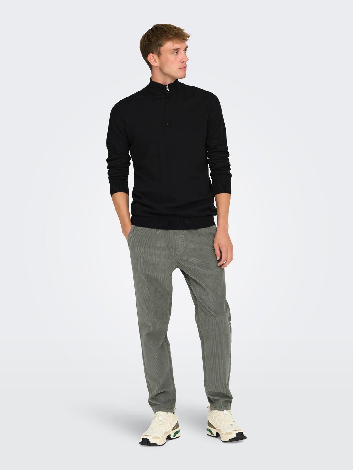 ONSLOUI Pullover Black