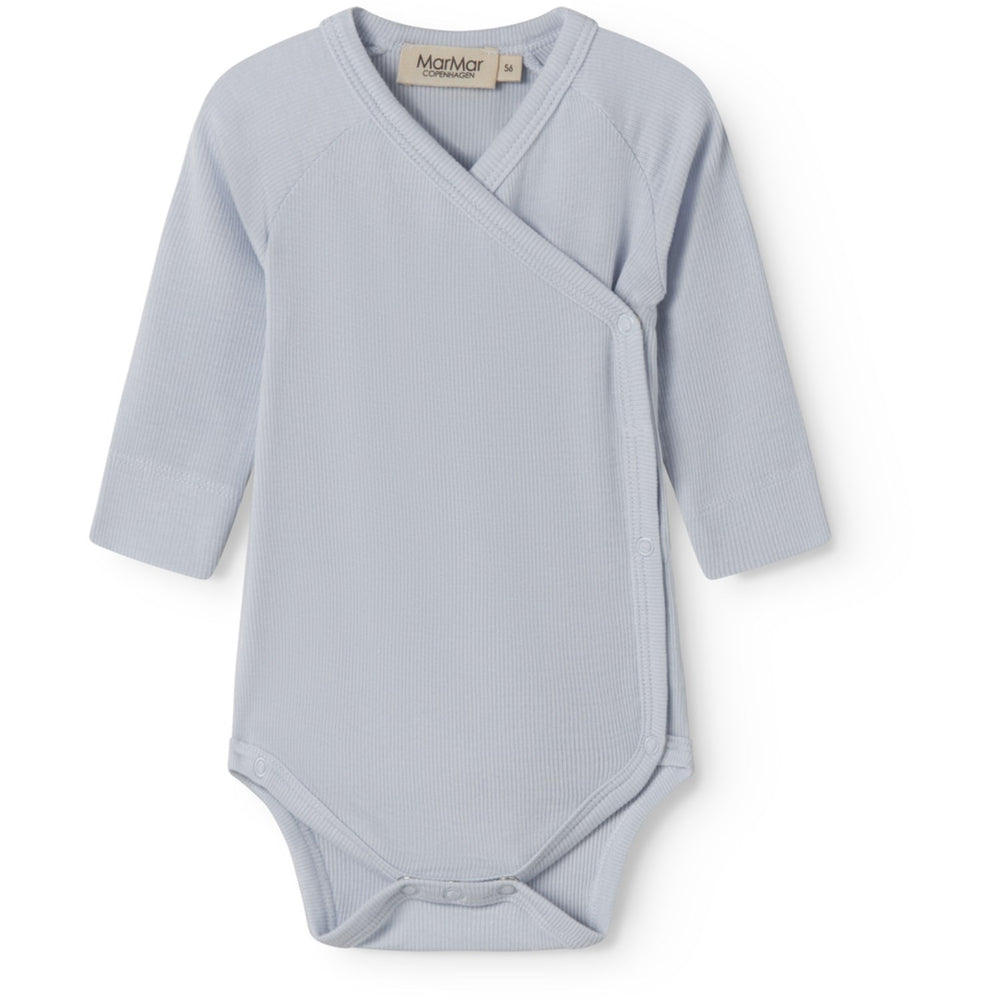 Køb MarMar Newborn Micro Modal Blue Mist Belito Body