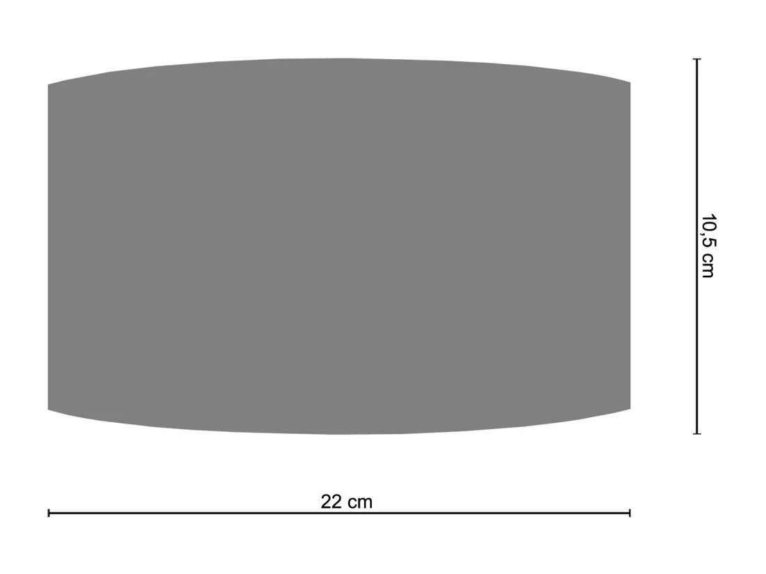 Applique métal taupe decoupé laser 10,5 cm.