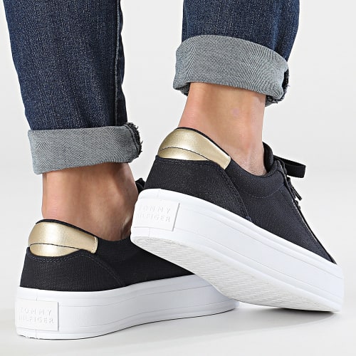 Baskets Femme Essential Vulcan Canvas 7682 Space Blue