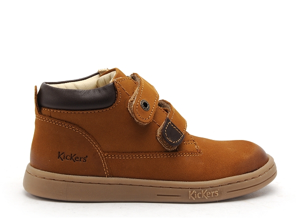 Kickers boots bottine enfant tackeasy marron