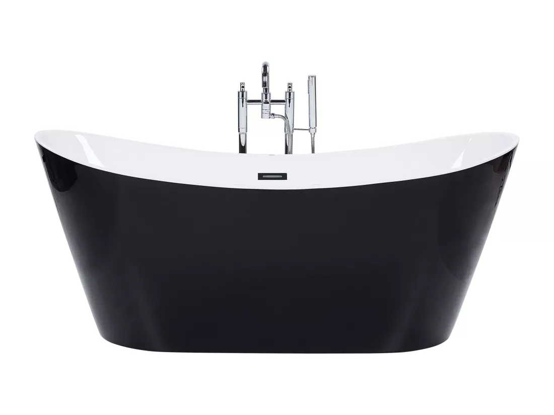 Baignoire îlot noire 160 x 76 cm ANTIGUA